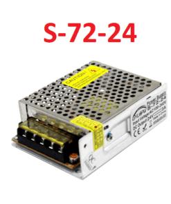 Fuente de Alimentacion Conmutada, Entrada 220VAC, Salida 24VDC 3A, S-72-24
