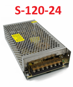 Fuente de Alimentacion Conmutada, Entrada 220VAC, Salida 24VDC 5A, S-120-24