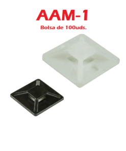 Fijador Base con Adhesivo 19X19MM, AAM-1B