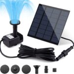 Conjunto de Bomba de Agua Solar con Panel Solar, AS103-0718A