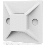 Fijador Base con Adhesivo 28X28MM, AAM-2U