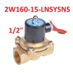 1/2" Electrovalvula Para Gas, Agua, Aceite y Aire, 2W160-15-BLW