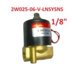 1/8" Electrovalvula Para Gas, Agua, Aceite y Aire, 2W025-06-V-BLW