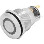 Interruptor de Boton Metalico de 22mm con Anillo Iluminado, BEM-22-11DS-A-_