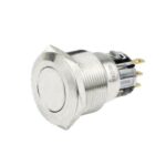 Boton Pulsador Metalico de 22mm, BEM-22-11_