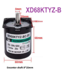 Motor Sincrono 28W AC220V, XD68KTYZ-B-_
