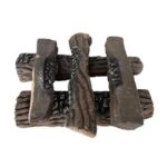 Juego de Leñas de Fibra de Ceramica para Gas, SUN-LMZ077