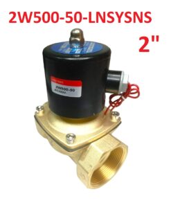 2" Electrovalvula Para Gas, Agua, Aceite y Aire, 2W500-50-BLW