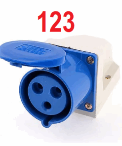 Enchufe Industrial Hembra 3x32A, 123-TOSUN