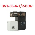 Electrovalvula Neumatica Monoestable (3/2) 220VAC y G1/8, 3V1-06-A-3/2-BLW