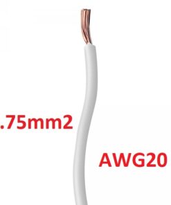 Por Rollo Cable Flexible de Cobre 0.75mm2 (AWG20) - COPLAS-0.75MM-B