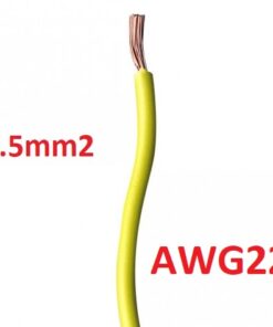 Por Rollo Cable Flexible de Cobre 0.5mm2 (AWG22) - COPLAS-0.5MM-A