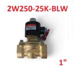 1" Electrovalvula Para Gas, Agua, Aceite y Aire Normalmente Abierto (NO), 2W250-25K-BLW