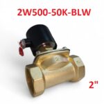 2" Electrovalvula Para Gas, Agua, Aceite y Aire Normalmente Abierto (NO), 2W500-50K-BLW