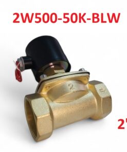 2" Electrovalvula Para Gas, Agua, Aceite y Aire Normalmente Abierto (NO), 2W500-50K-BLW