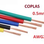 Por Rollo Cable Flexible de Cobre 0.5mm2 (AWG22)
