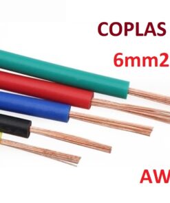 Cable Flexible de Cobre Aislado 6mm2 (AWG 10), COPLAS-6MM-_