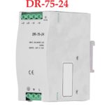 Fuente de Alimentacion Conmutada Tipo Riel con Entrada AC220V, Salida 24VDC, 3,2A, DR-75-24