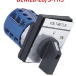 Interruptor de Cambio de voltaje de 7 posiciones , BEM28-20/3-YH5