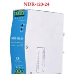 Fuente de Alimentacion Conmutada Ajustable Tipo Riel, Salida 24VDC, 5A, NDR-120-24