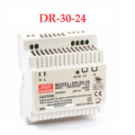 Fuente de Alimentacion Conmutada Tipo Riel con Entrada AC220V, Salida 24VDC, 1,5A, DR-30-24