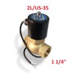1 1/4" Electrovalvula Para Vapor, Agua y Aire , 2L/US-35-BLW