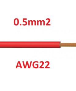 Por Rollo Cable Flexible de Cobre 0.5mm2 (AWG22) - COPLAS-0.5MM-R