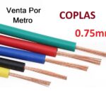 Por Metro Cable Flexible de Cobre 0.75mm2 (AWG20)