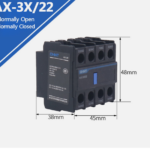 Contacto Auxiliar Frontal CHINT 2NA+2NC, AX-3X/22