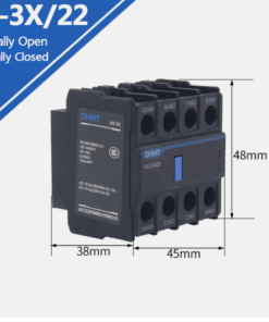 Contacto Auxiliar Frontal CHINT 2NA+2NC, AX-3X/22