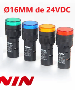Lampara Piloto Ø16MM de 24VDC