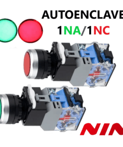 Interruptor Pulsador Iluminado Autoenclave 1NA/1NC