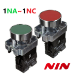 Boton Interruptor con Autoenclave Metalico 1NA o 1NC