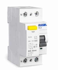 Disyuntor Diferencial SASSIN con Corriente Nominal de Trabajo 25 a 63Amp