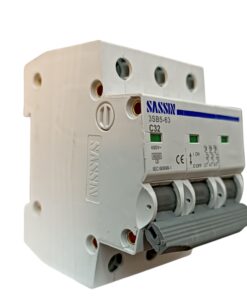 Disyuntor Termomagnetico Tripolar SASSIN con Corriente Nominal de Trabajo 6 a 63Amp