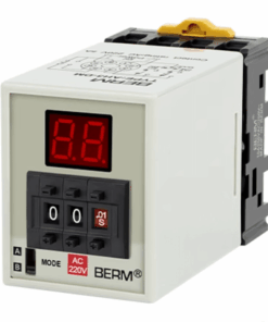 Rele Temporizador de Retardo de Modo Dual, Rango de Tiempo Ajustable 0.01S~99H, AH3-DM