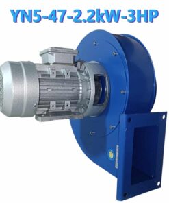 Ventilador Centrifugo de Alta Temperatura 2.2kW(3HP), YN5-47-2.2kW-3HP