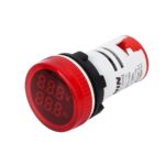 Medidor de Voltaje y Frecuencia, AD101-22VHZM-ROJO