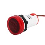 Contador Digital de 22mm para Panel, AD101-22CT-ROJO