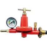 Regulador de Gas GLP de Alta Presion con Manometro, HM701L-B