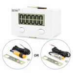 Contador Digital Electrónico de 6 Dígitos Y Con Sensor Magnético Industrial