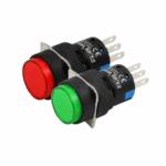 Pulsador Industrial de 16mm 220VAC