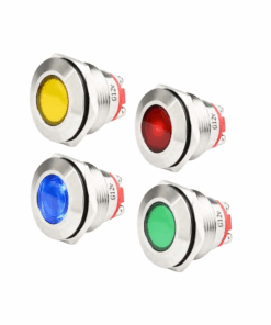 Lámpara Piloto Indicadora Metálica 22mm IP67