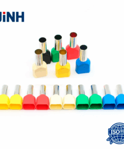 Terminal Tubular Doble Preaislado Tipo Crewel