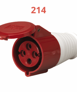 Tomacorriente Industrial Trifásico De Prolongación 4x16A 214