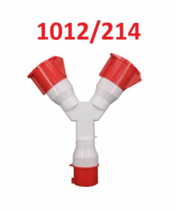Enchufe Trifásico De Doble Salida 16A IP44